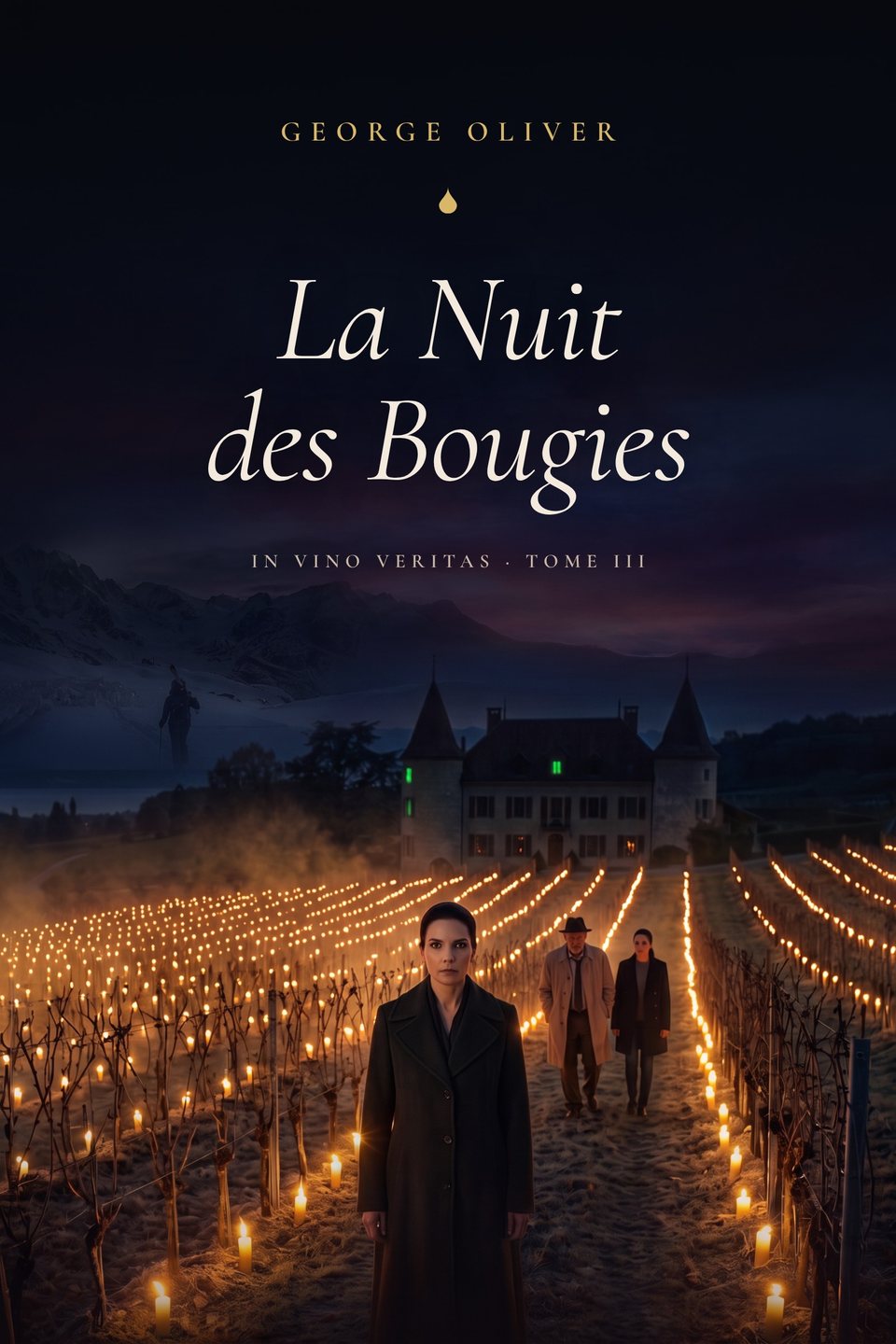 Couverture de La Nuit des Bougies, tome III de la série In Vino Veritas
