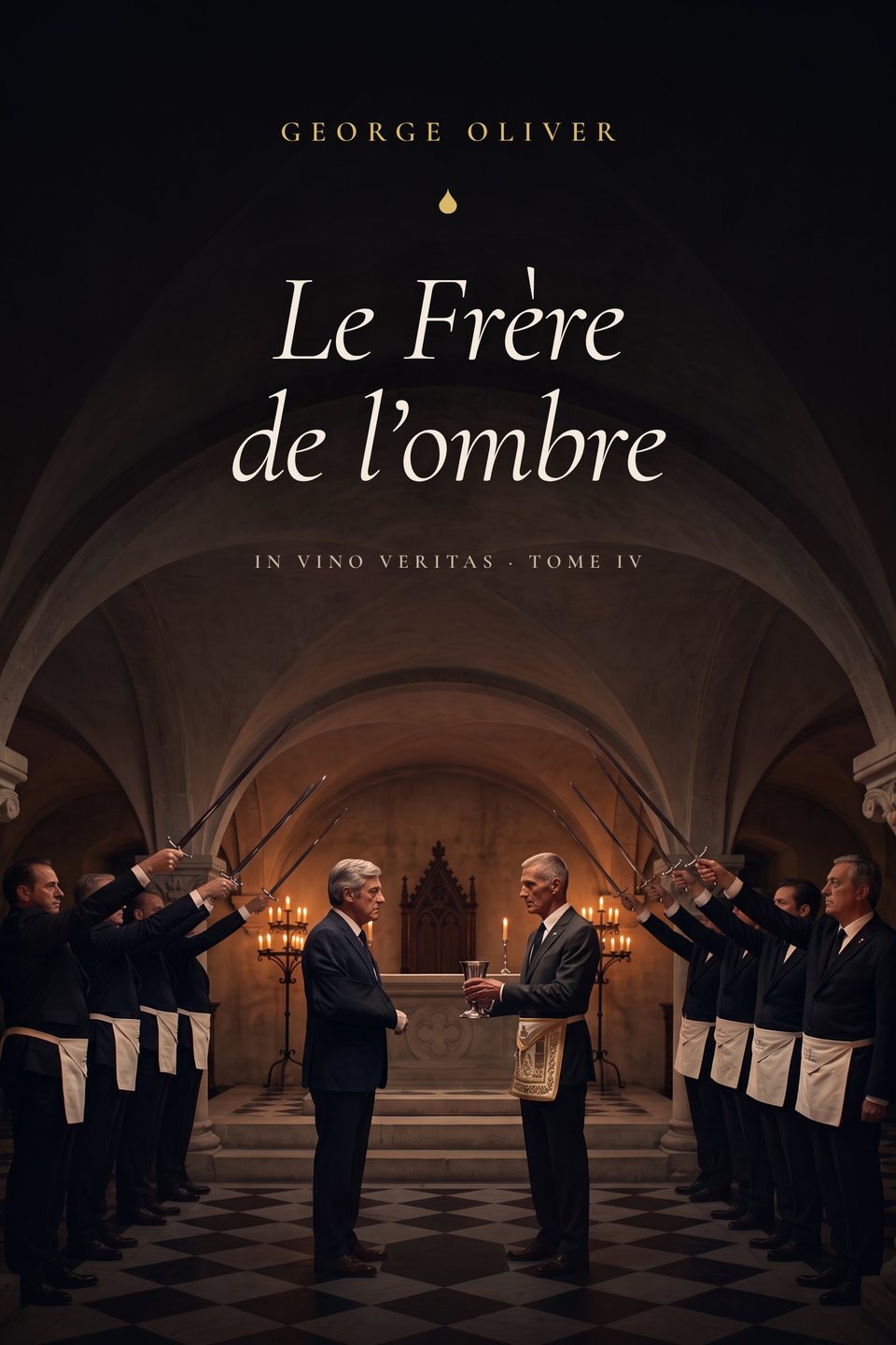Couverture de Le Frère de l’ombre, tome IV de la série In Vino Veritas